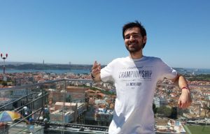 Tomás VP Storyteller | Rappel Amoreiras rooftop