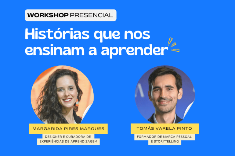 Novidade! Workshop Histórias que nos ensinam a aprender | 21 Nov · Lisboa · Atmosfera m