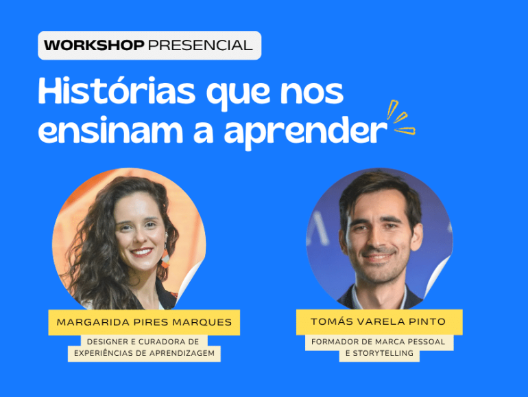 Novidade! Workshop Histórias que nos ensinam a aprender | 21 Nov · Lisboa · Atmosfera m